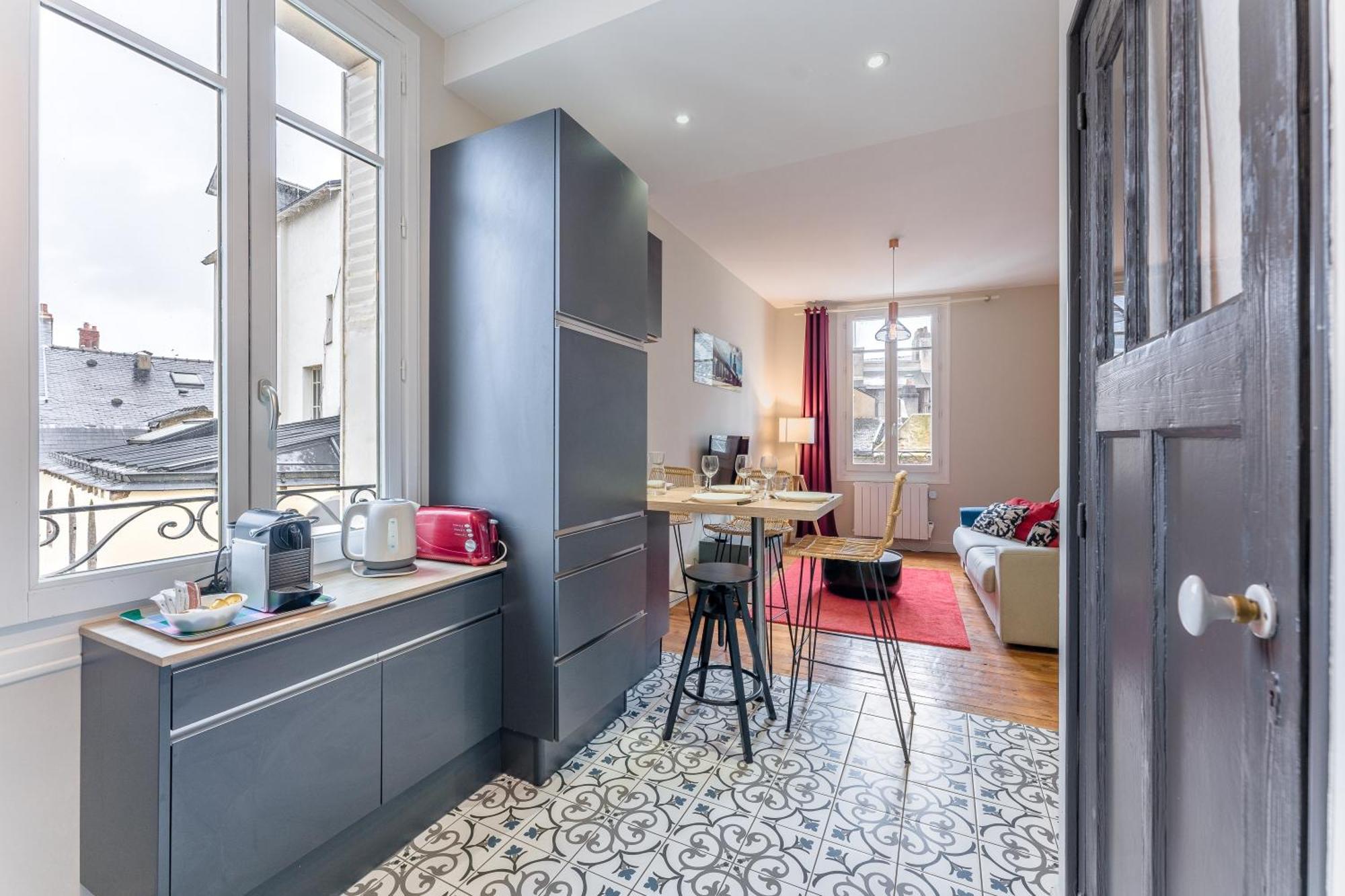 Le Petit Bacchus - Au Coeur De Nantes Apartman Kültér fotó
